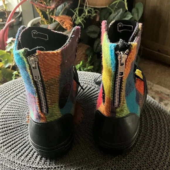 Converse woolrich chuck Taylor Colorful High-Top Sneakers size 6 - Picture 9 of 9